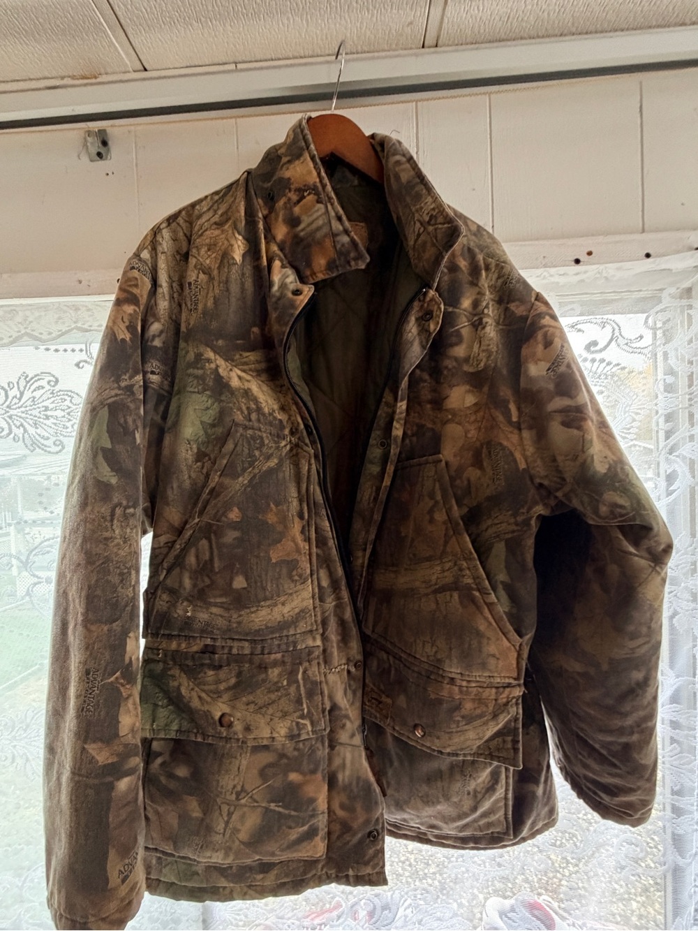 Vintage 90s Duxbak Camo Hunting Parka Jacket - Distressed, Quilted Lined